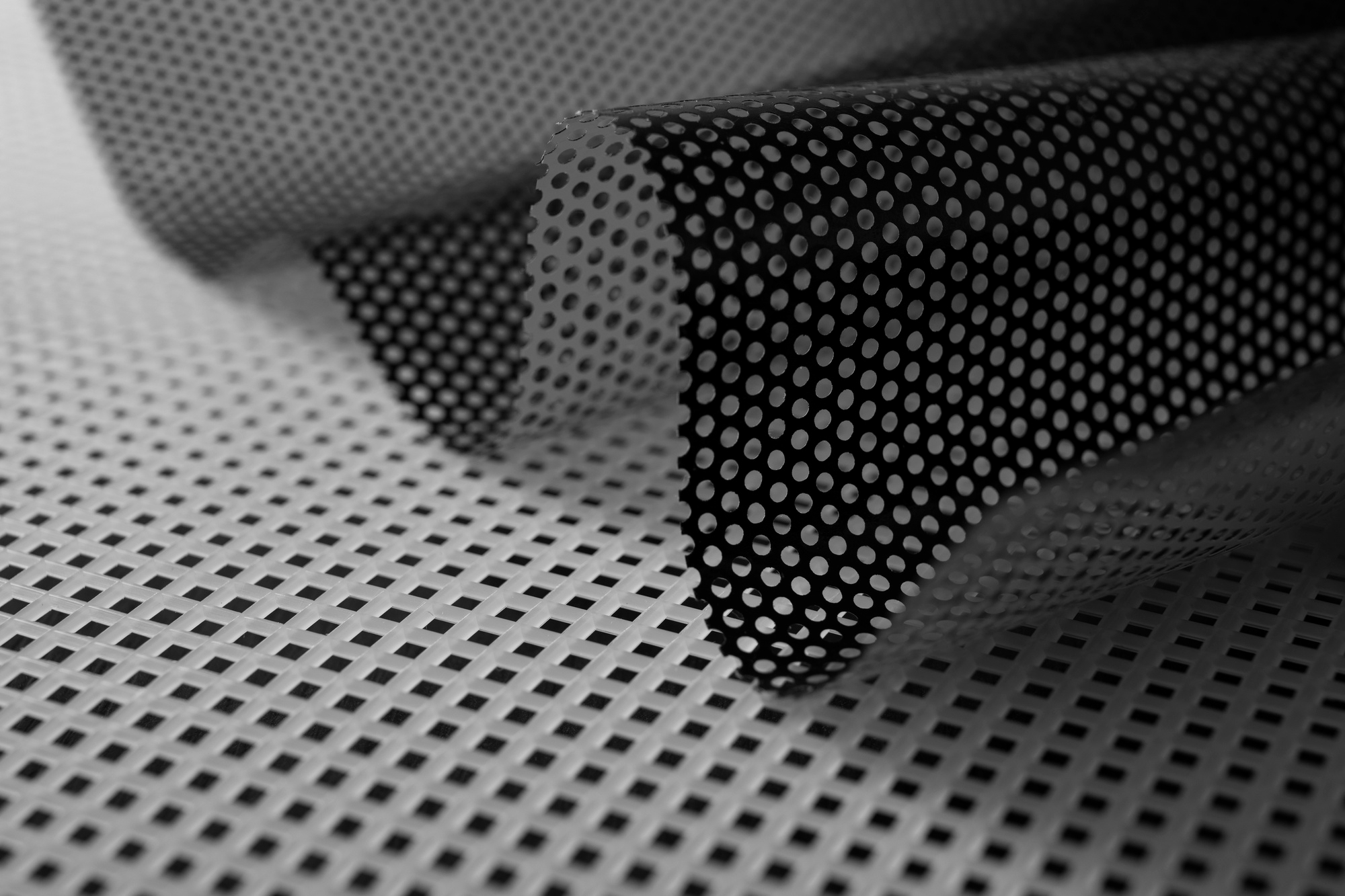 close-up-perforated-fabric